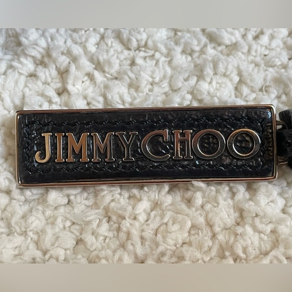 Jimmy Choo Black Star Studded Sophia Shoulder Bag with Studded Strap - Picture 4 of 16